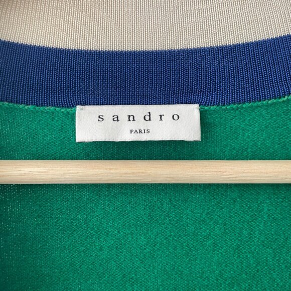 Sandro Wool and cashmere sweater T0/S-XS - Picture 4 of 12